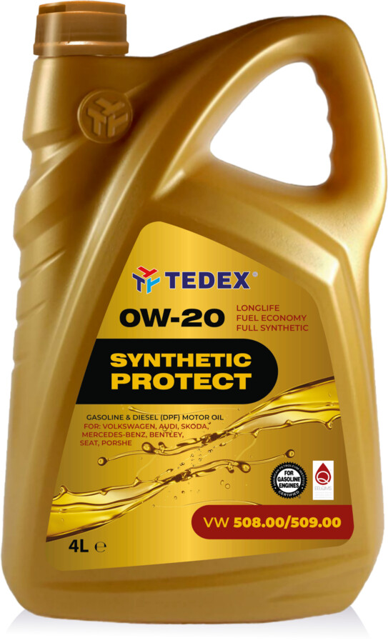 Олива моторна TEDEX Synthetic Protect Motor Oil 0W20